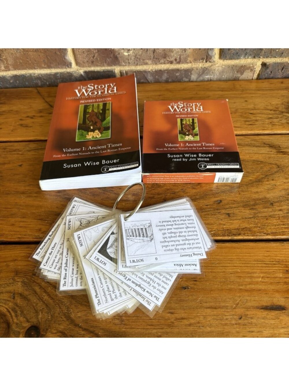 STORY OF THE WORLD Vol 1 Student Textbook &  Audio CD Set MISSING DISC 4